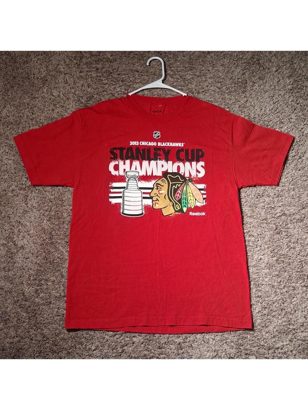 Reebok Men's Red Tshirt